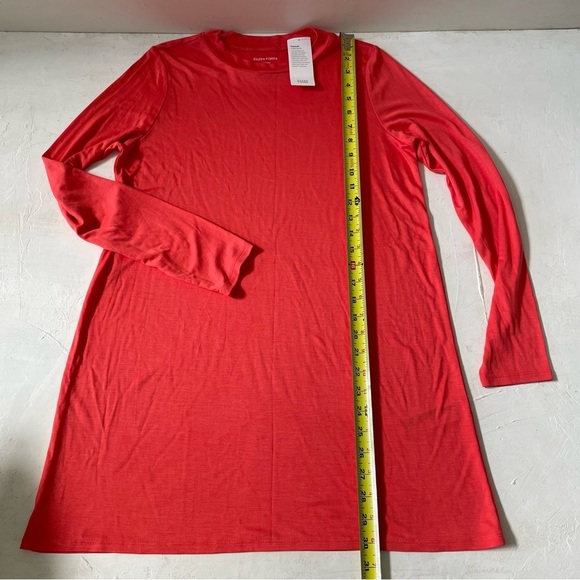 Eileen Fisher Mock Neck Tunic RDLOR Tencel Interlock S NWT $168 - Picture 9 of 9